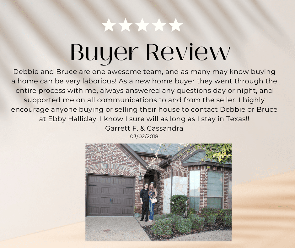 property buyers Garrett and Cassandra review