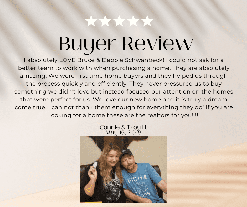 property buyers Connie and Troy review